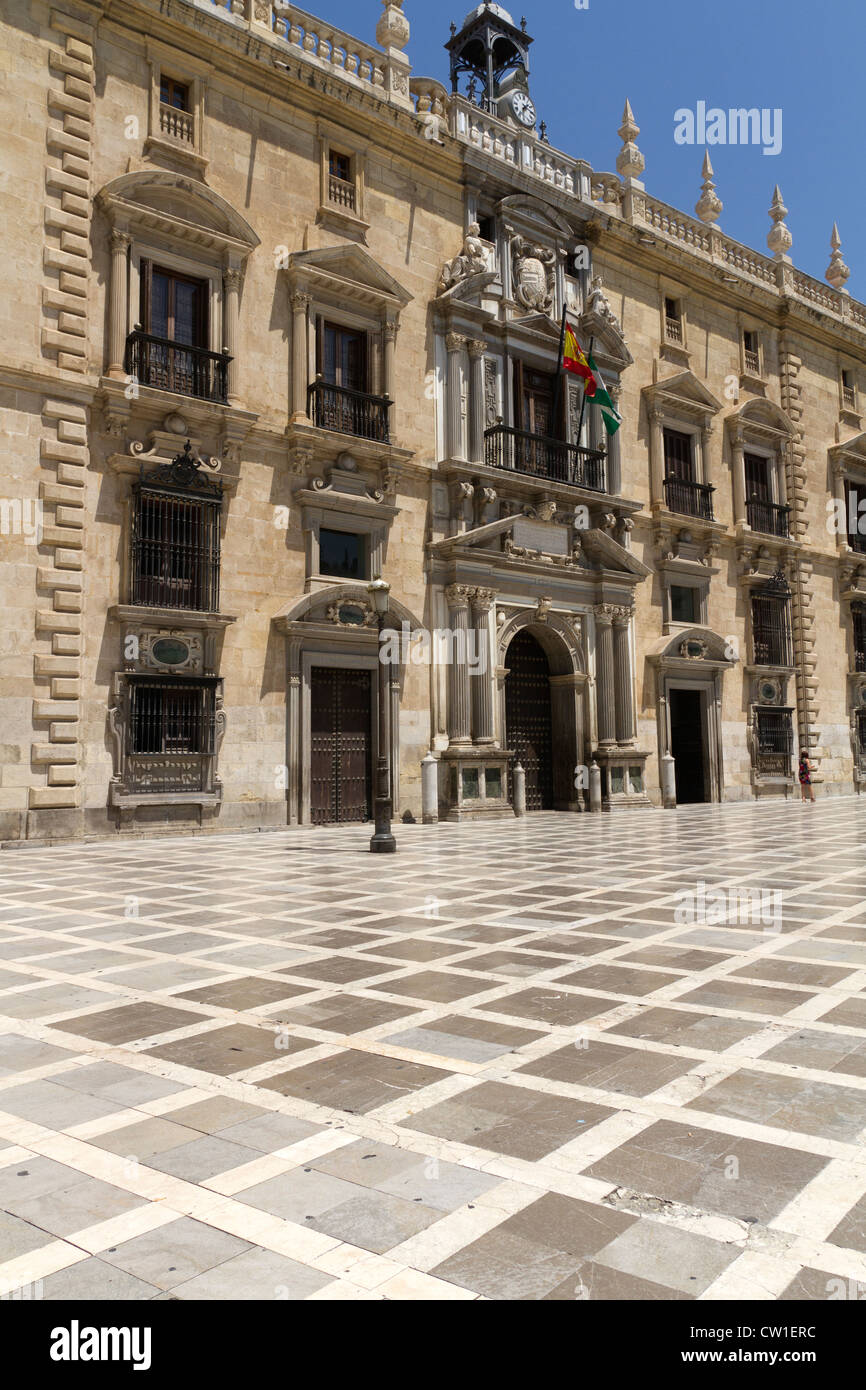The High Court building in Granada Spain Stock Photo