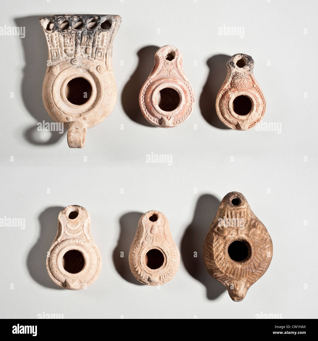 Terracotta oil lamp menorah hires stock photography and images Alamy