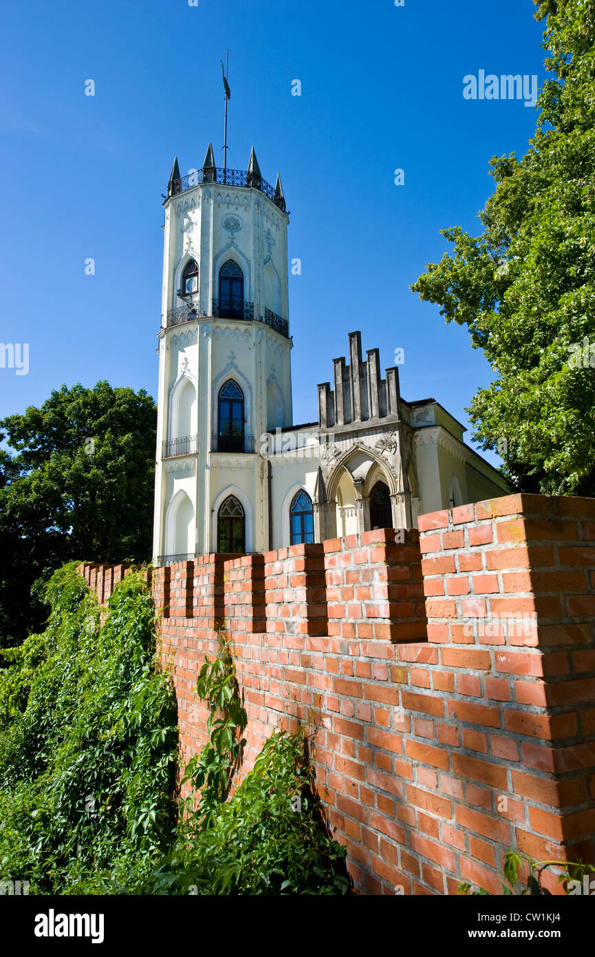 Palace and museum in Opinogora, Mazovia, Poland Stock Photo