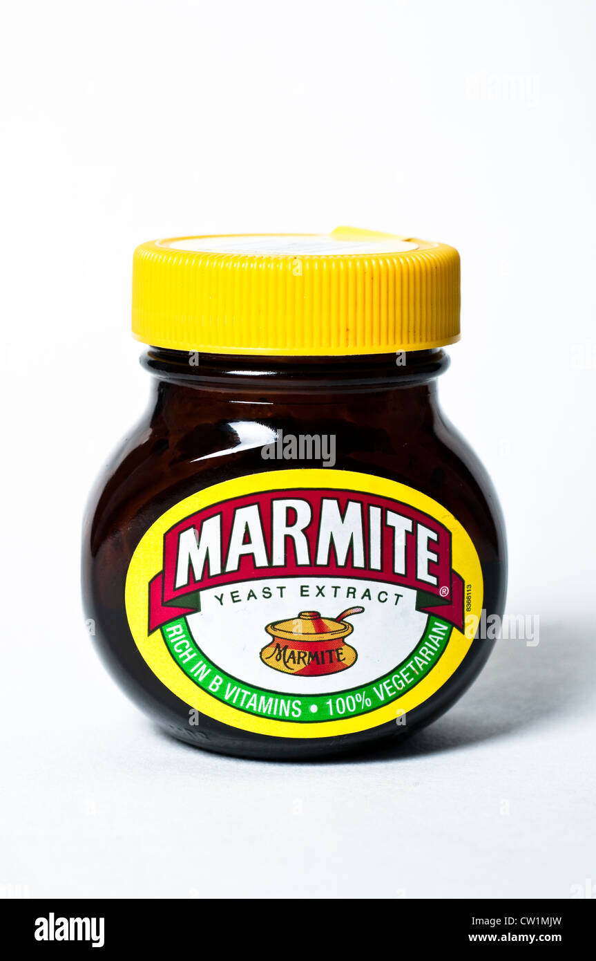 Marmite jar Stock Photo