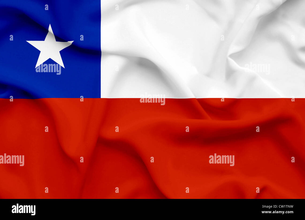 Chile waving flag Stock Photo Alamy