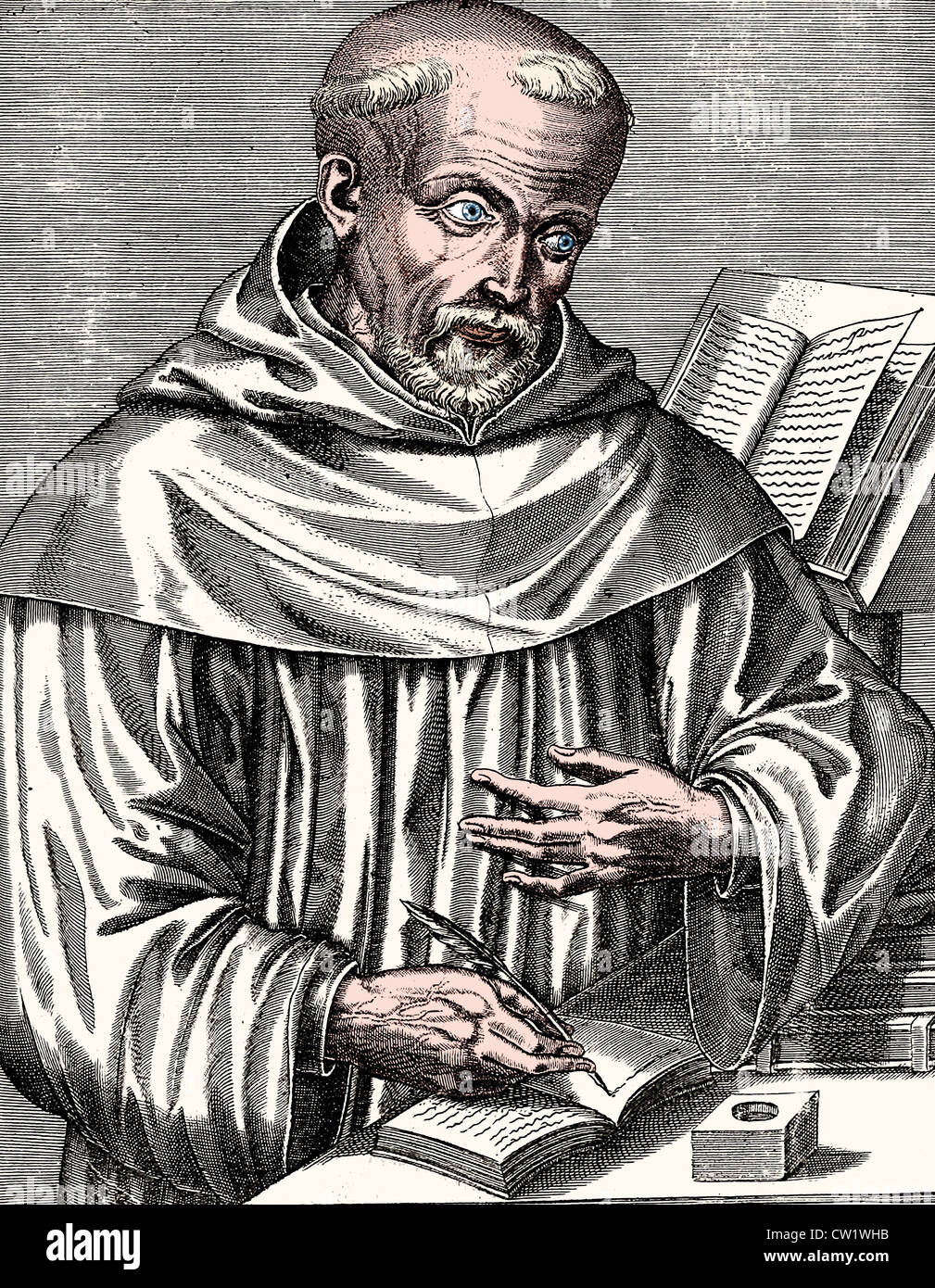 The Saint Bernard of Clairvaux Stock Photo - Alamy