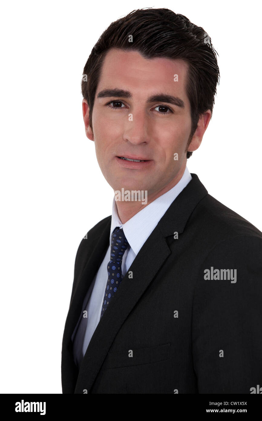 A portrait of a businessman Stock Photo - Alamy