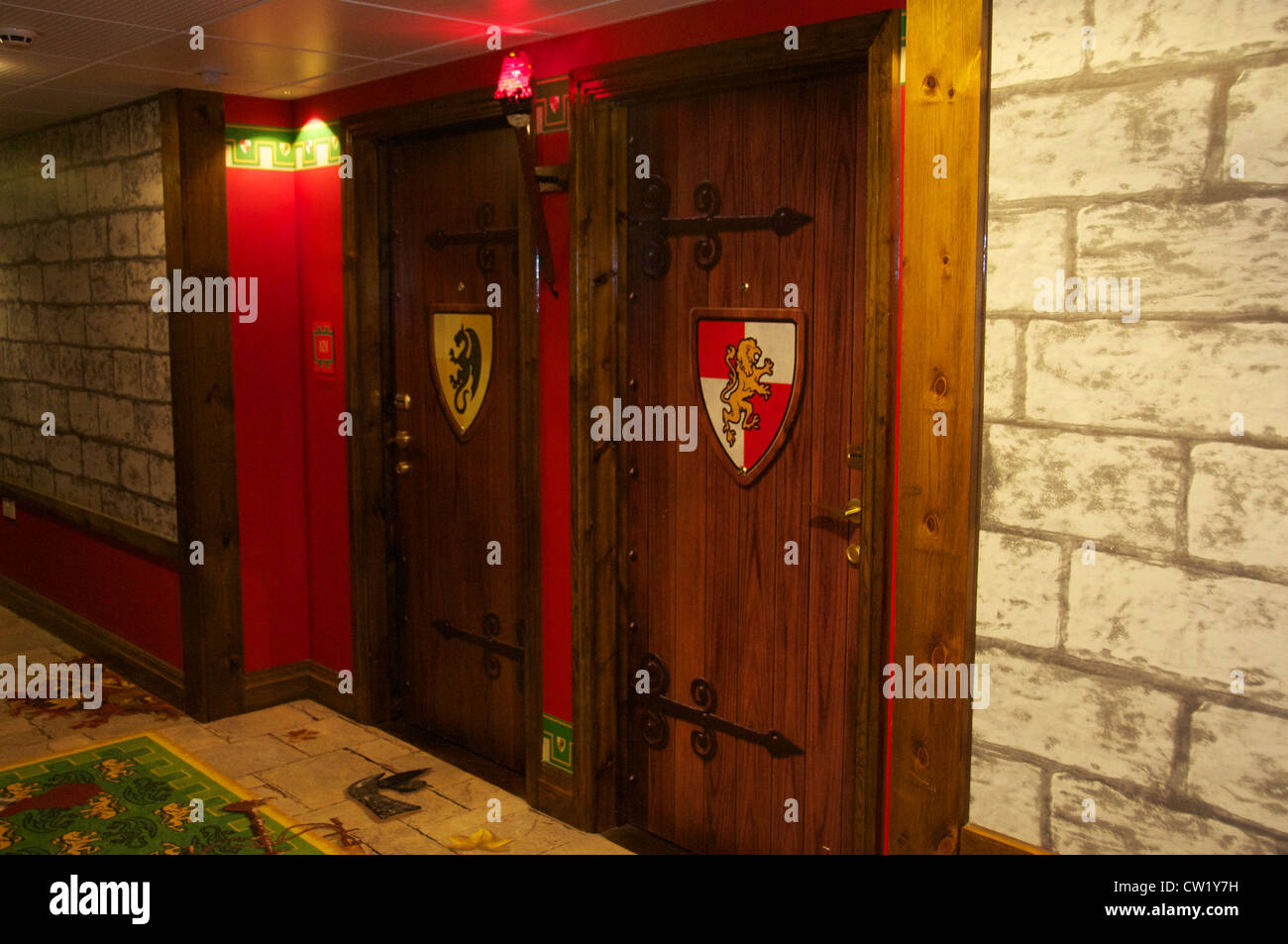 Kingdom Themed Room At Legoland Hotel Windsor England