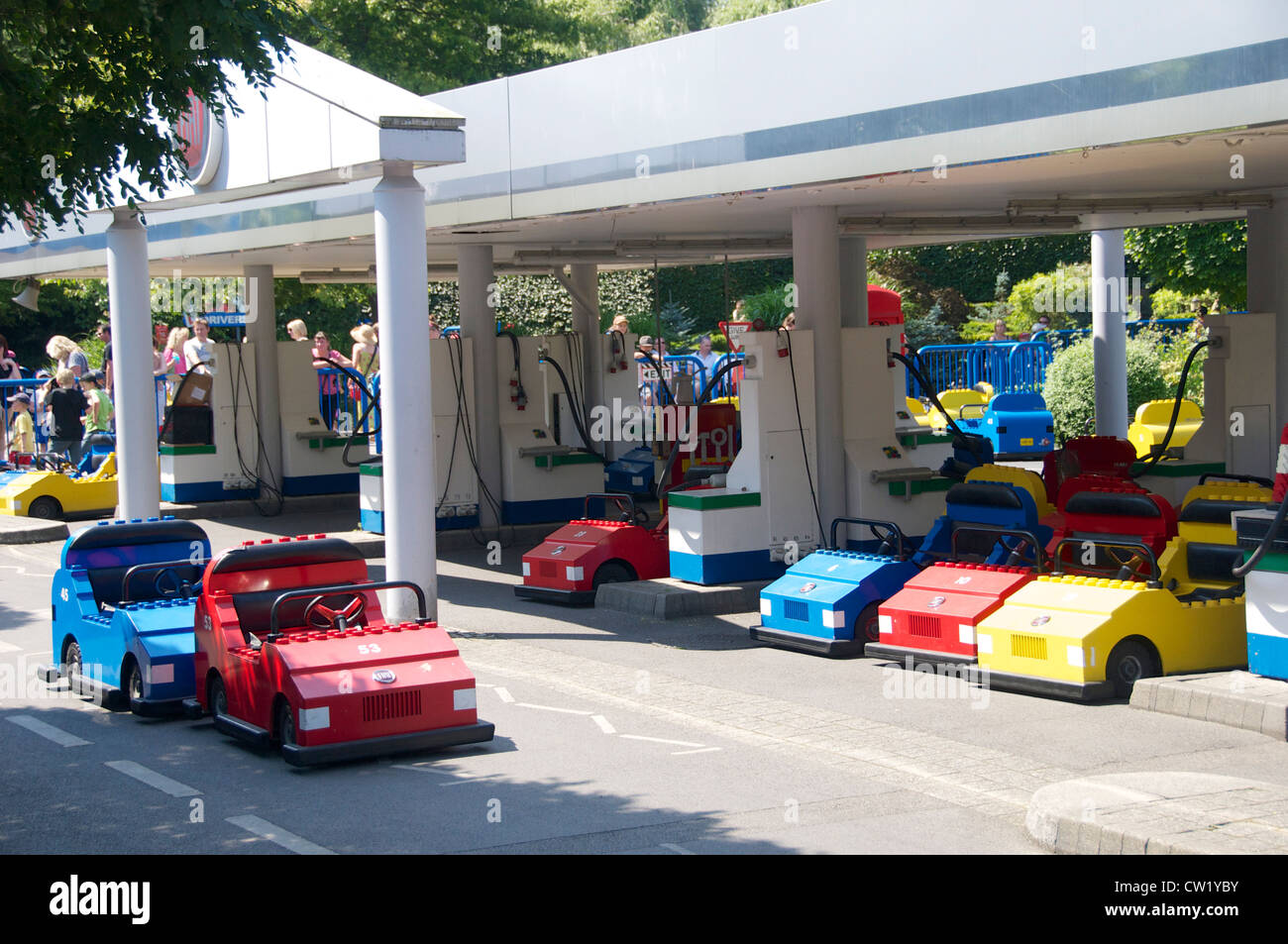 Driving school at Legoland Windsor England Stock Photo Alamy