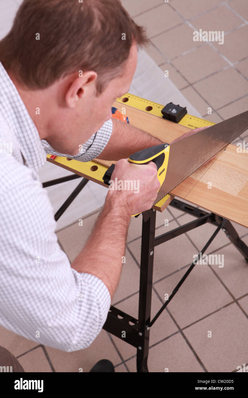 Carpenter Saw Stock Photo 49831409 Alamy