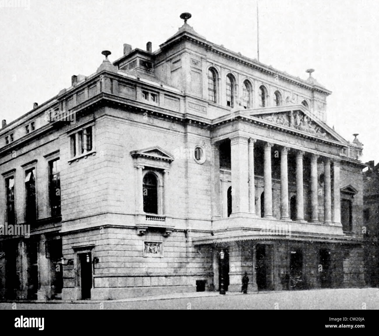The City Theater in Hamburg Stock Photo