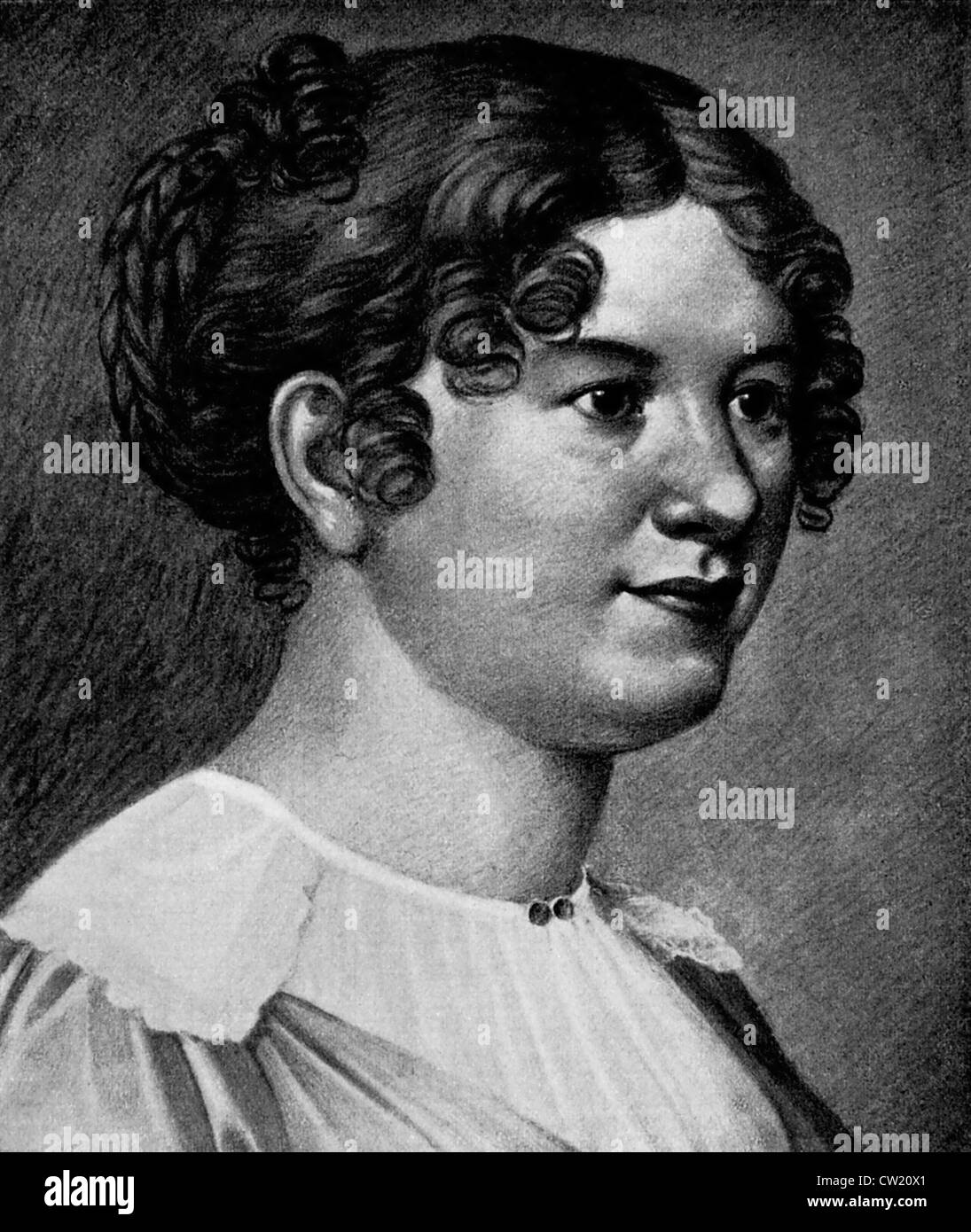 Marianne von Willemer, 1784 - 1860 Stock Photo
