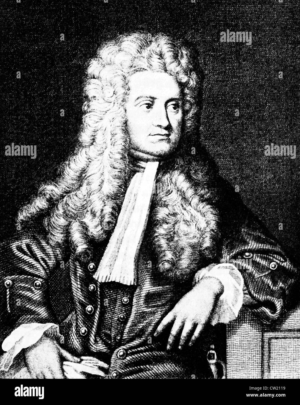 Isaak Newton, Sir Isaac Newton Stock Photo