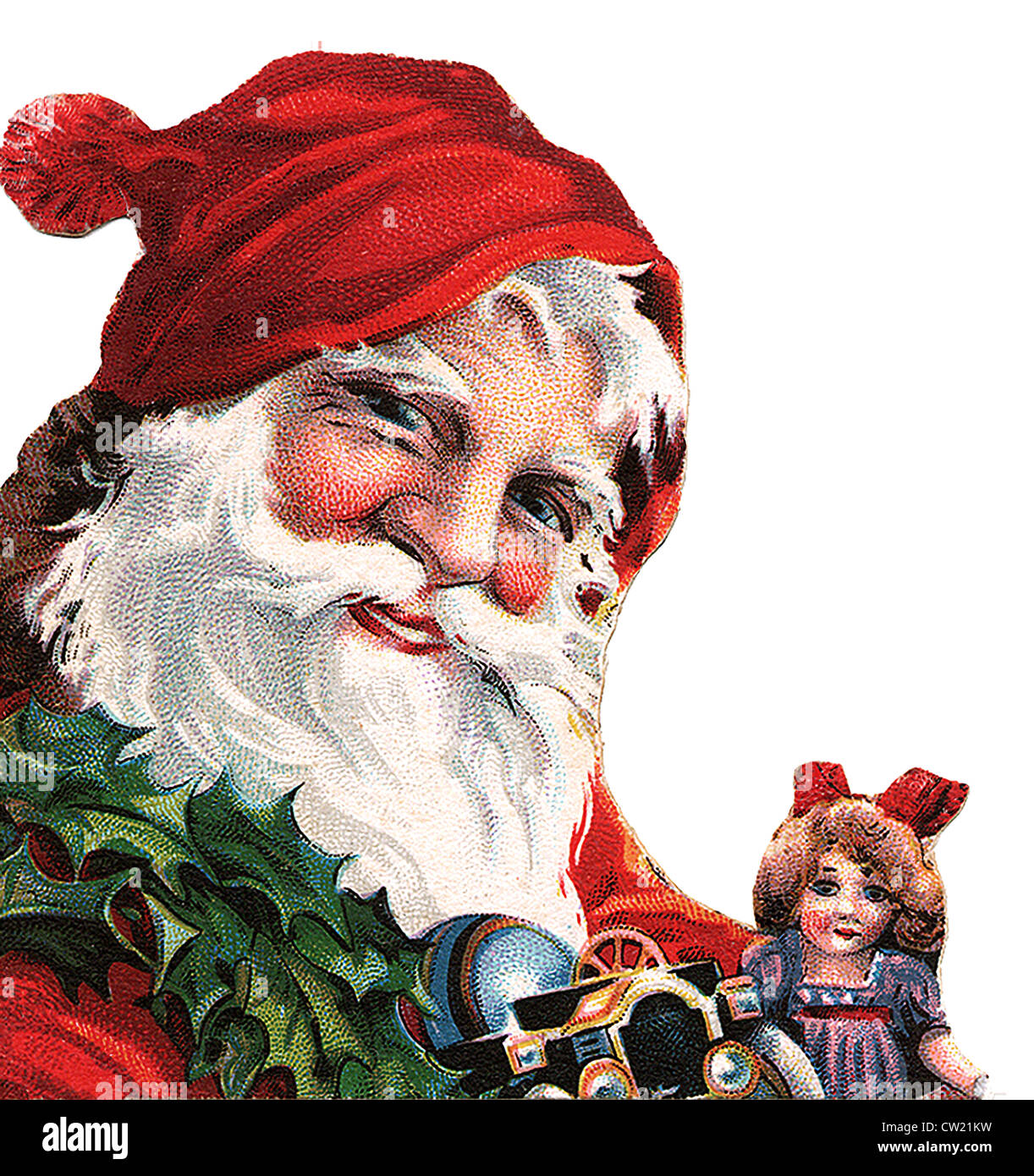 funny Santa Claus Stock Photo
