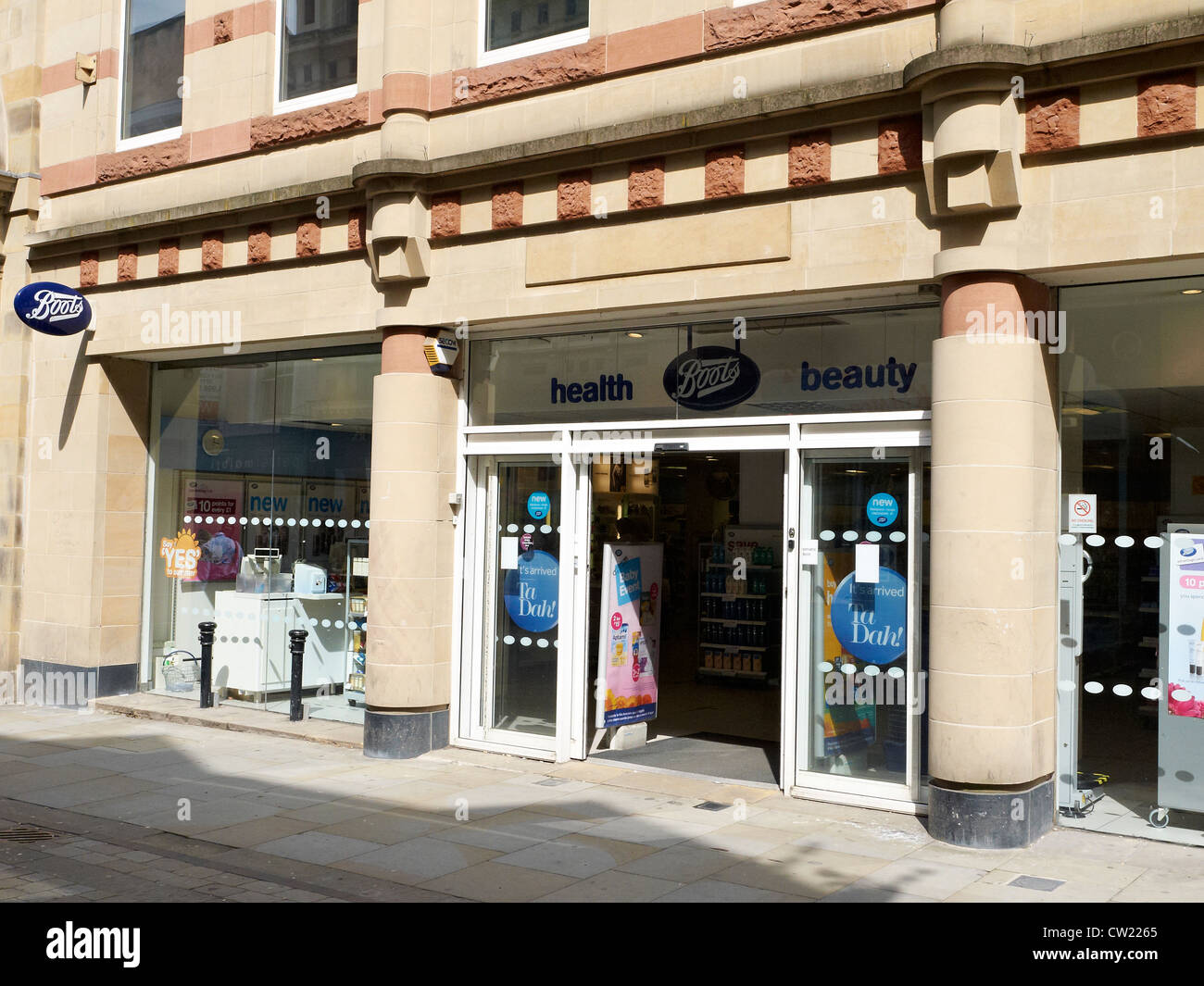 Boots store in King Street Manchester UK Stock Photo