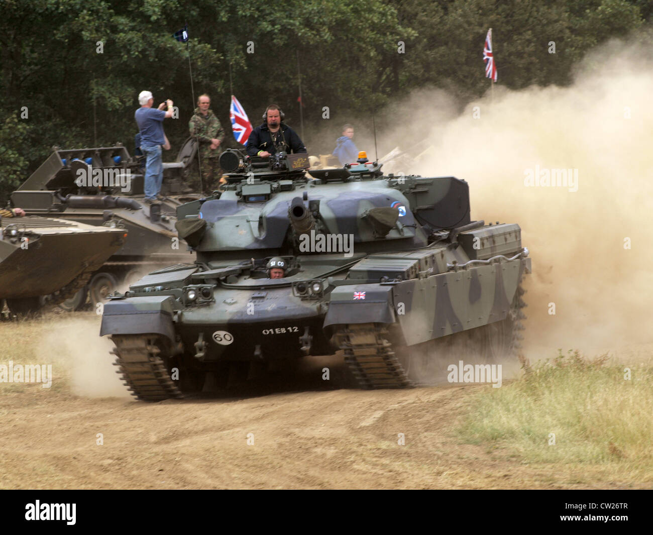 Chieftain MBT main battle tank Stock Photo