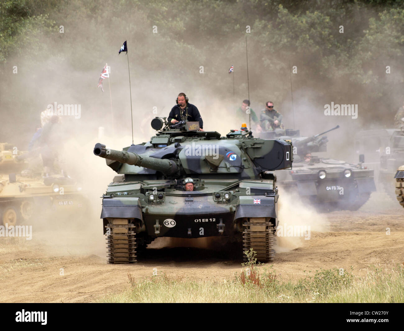 Chieftain MBT battle tank Stock Photo - Alamy