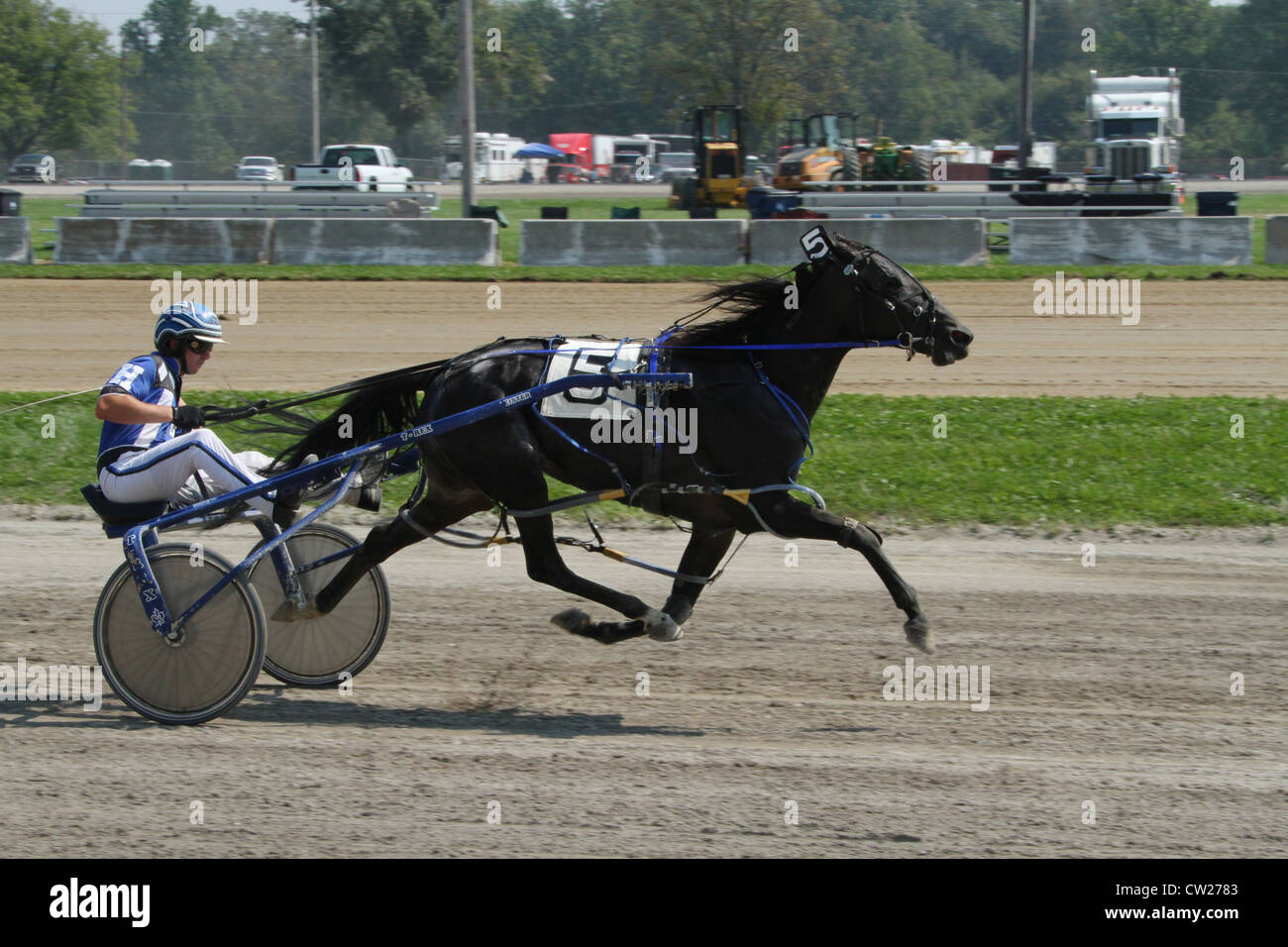 Harness Racing. Horse Racing. Canfield Fair. Mahoning County Fair