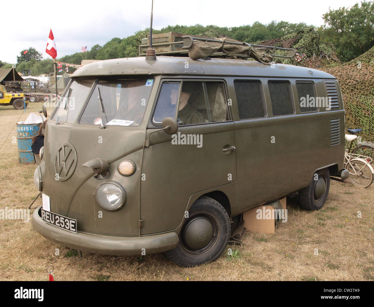 Volkwagen Type 2 (1966) (owner David Hyde Stock Photo