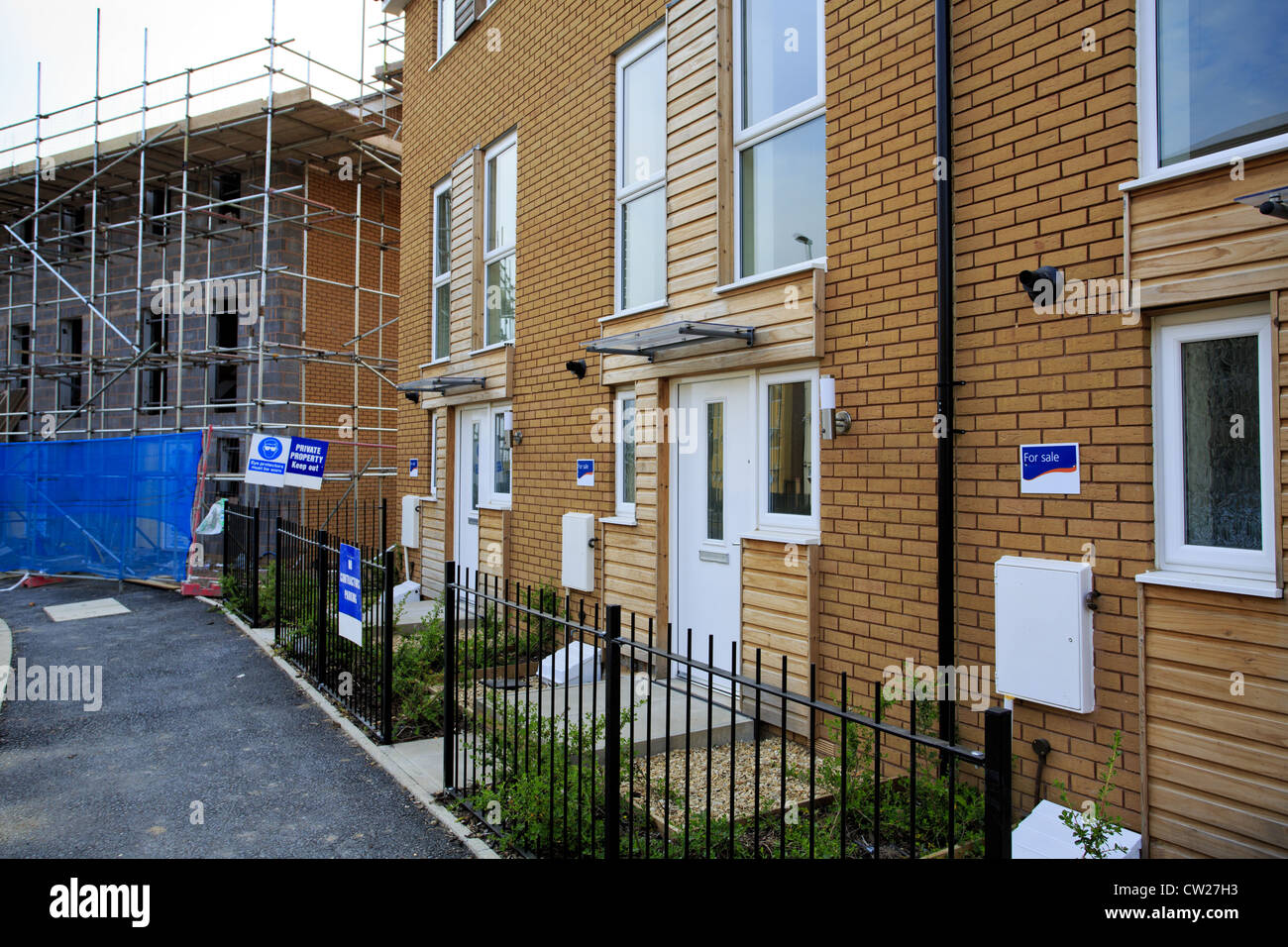 Construction of new affordable housing in Bristol, UK Stock Photo Alamy