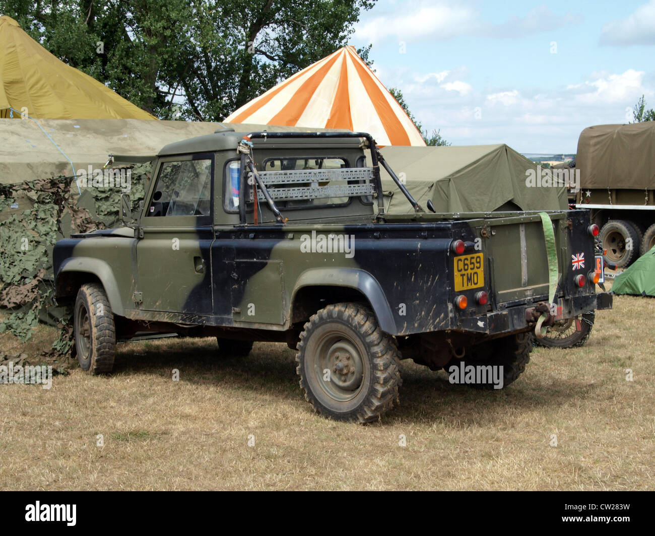 The Land Rover military model is a versatile and rugged vehicle used by ...