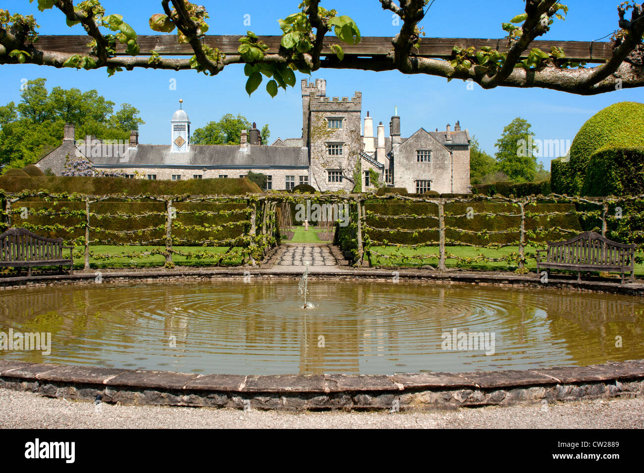 Levens Hall and Gardens, Cumbria, England Stock Photo Alamy