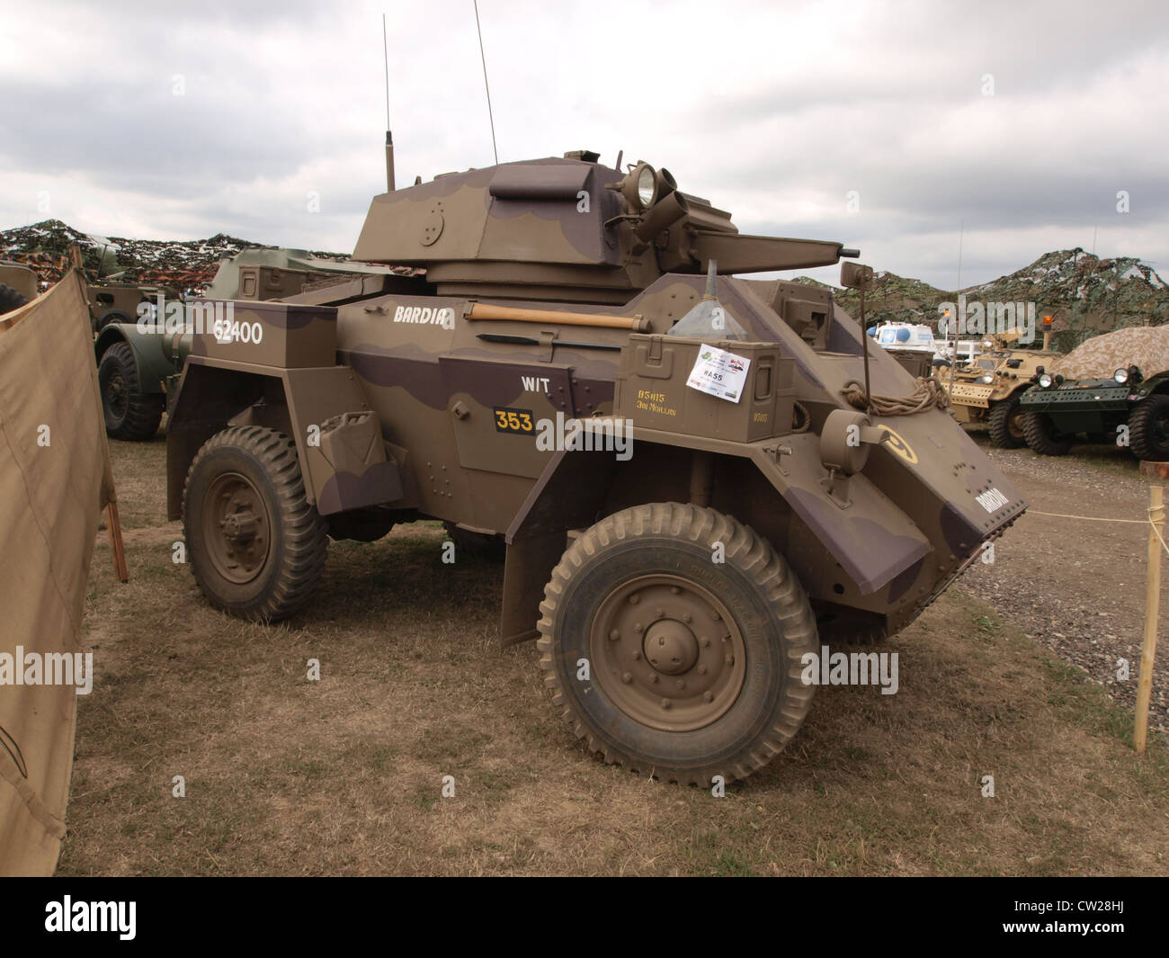 GMC Fox Mk1 Armoured Car Stock Photo