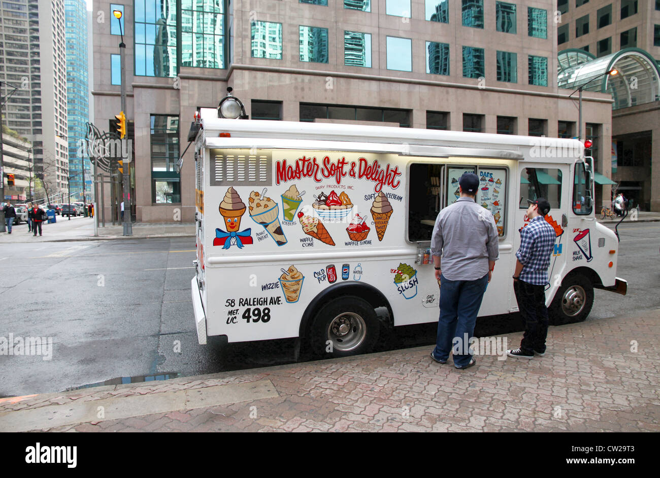 Ice Cream Truck Stock Photo