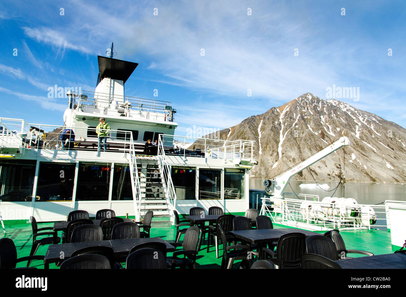 MS Expedition cruise Svalbard Norway Scandinavia Stock Photo