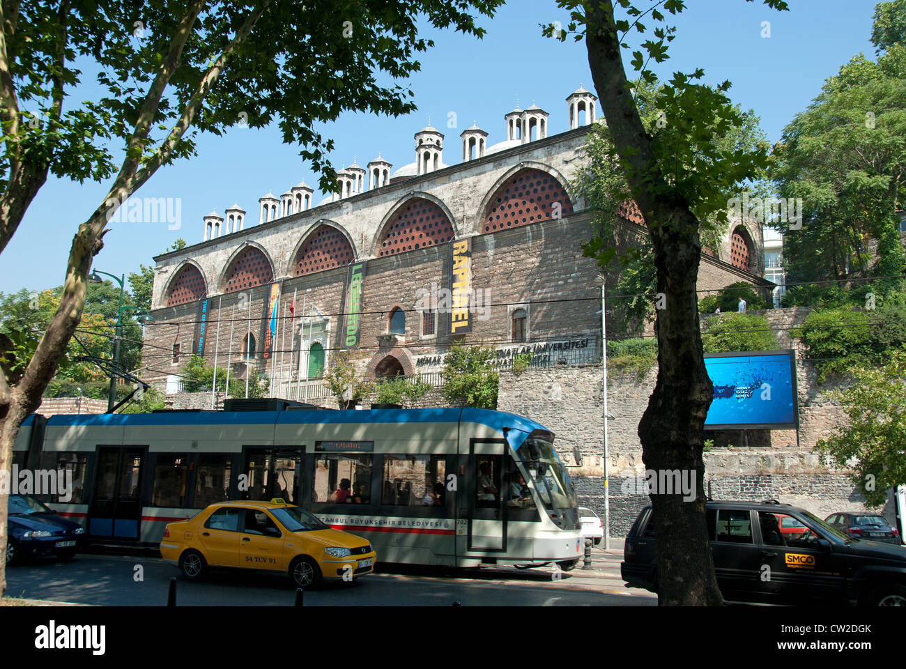 ISTANBUL, TURKEY. The Tophane, a former Ottoman cannon foundry (and now an art centre) in the district of the same name. 2012. Stock Photo