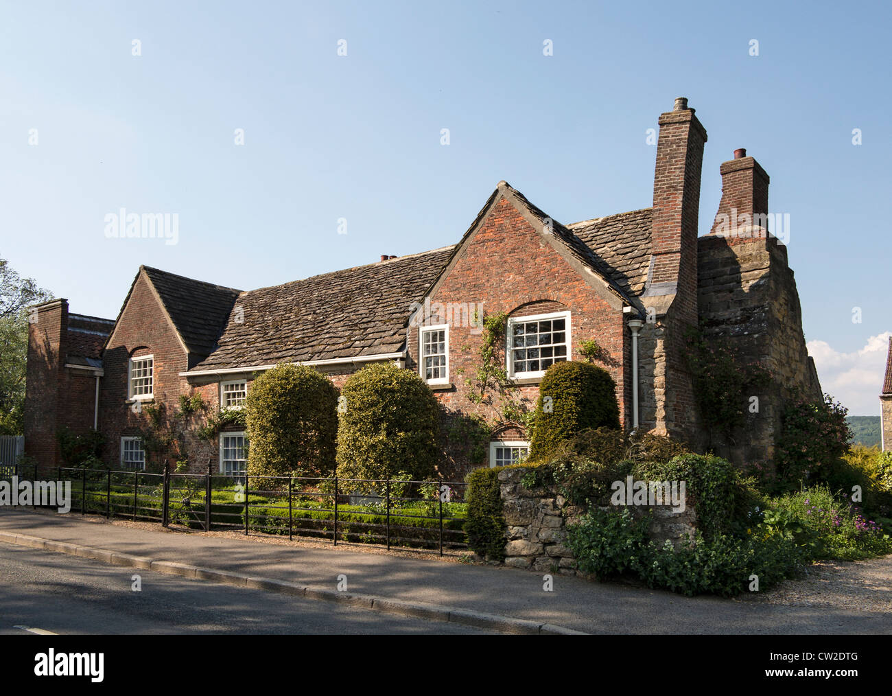 Shandy Hall Coxwold Yorkshire the home of author Laurence Stern Stock Photo
