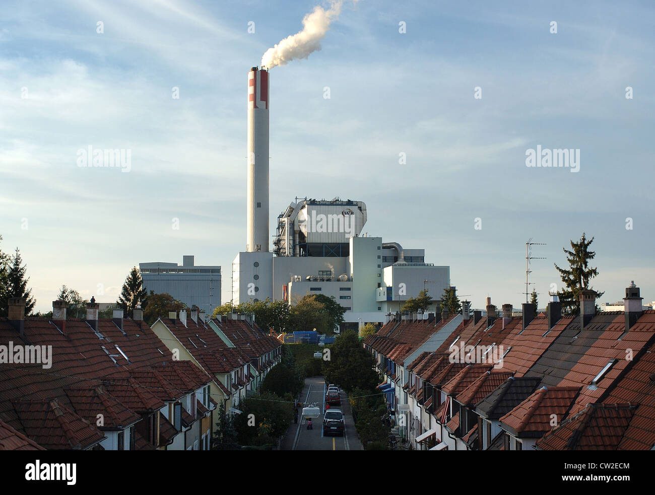 Kraftwerk IWB in Basel, Switzerland Stock Photo