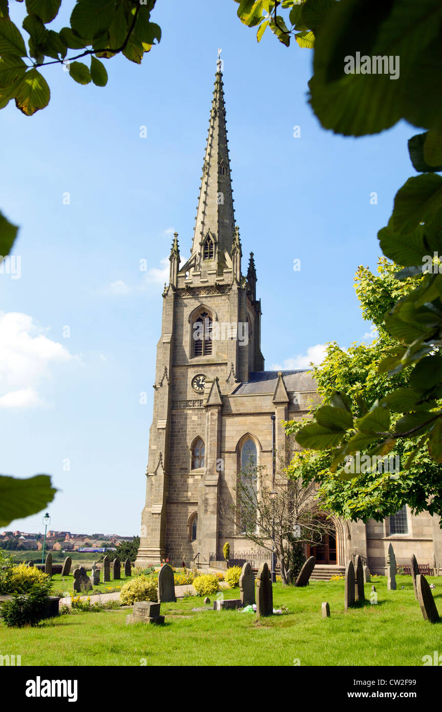 St Michael's Parish Church,Kirkham Stock Photo Alamy