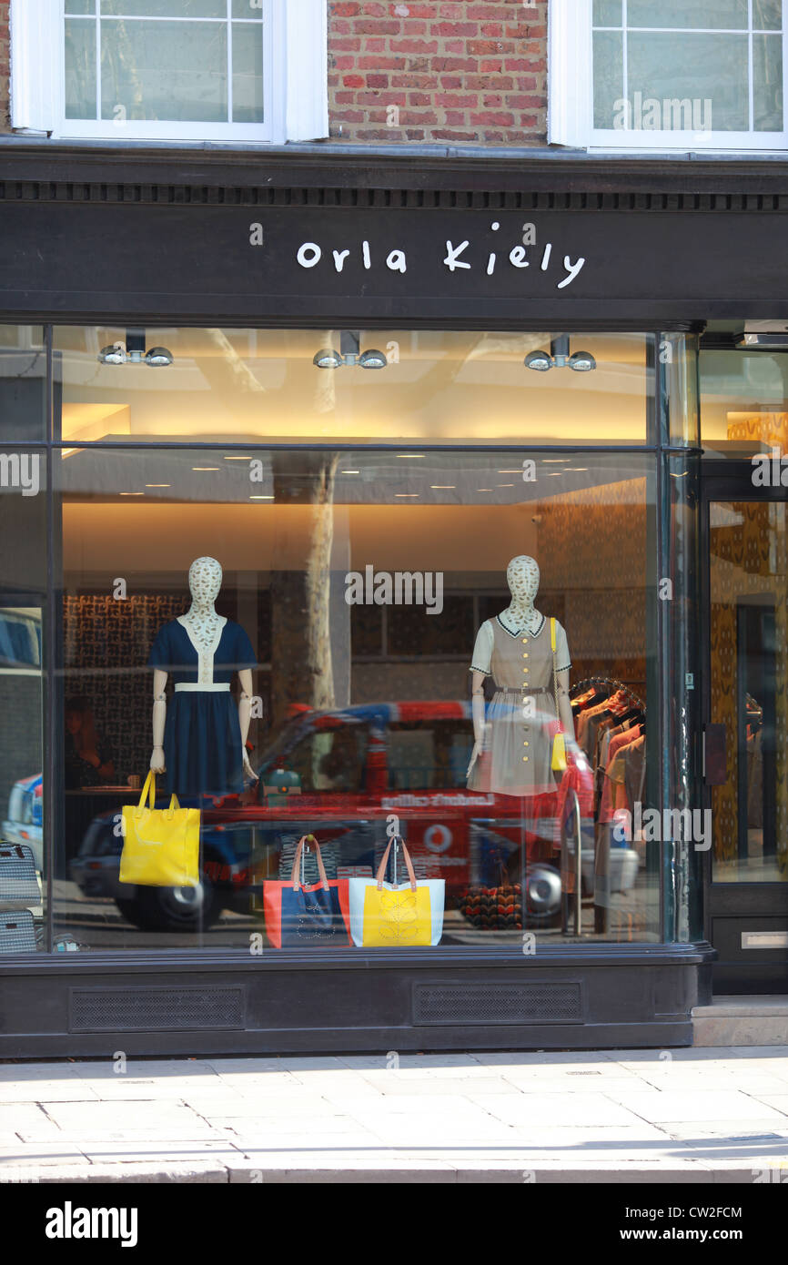 Orla Kiely shop in King's Road, Chelsea Stock Photo Alamy