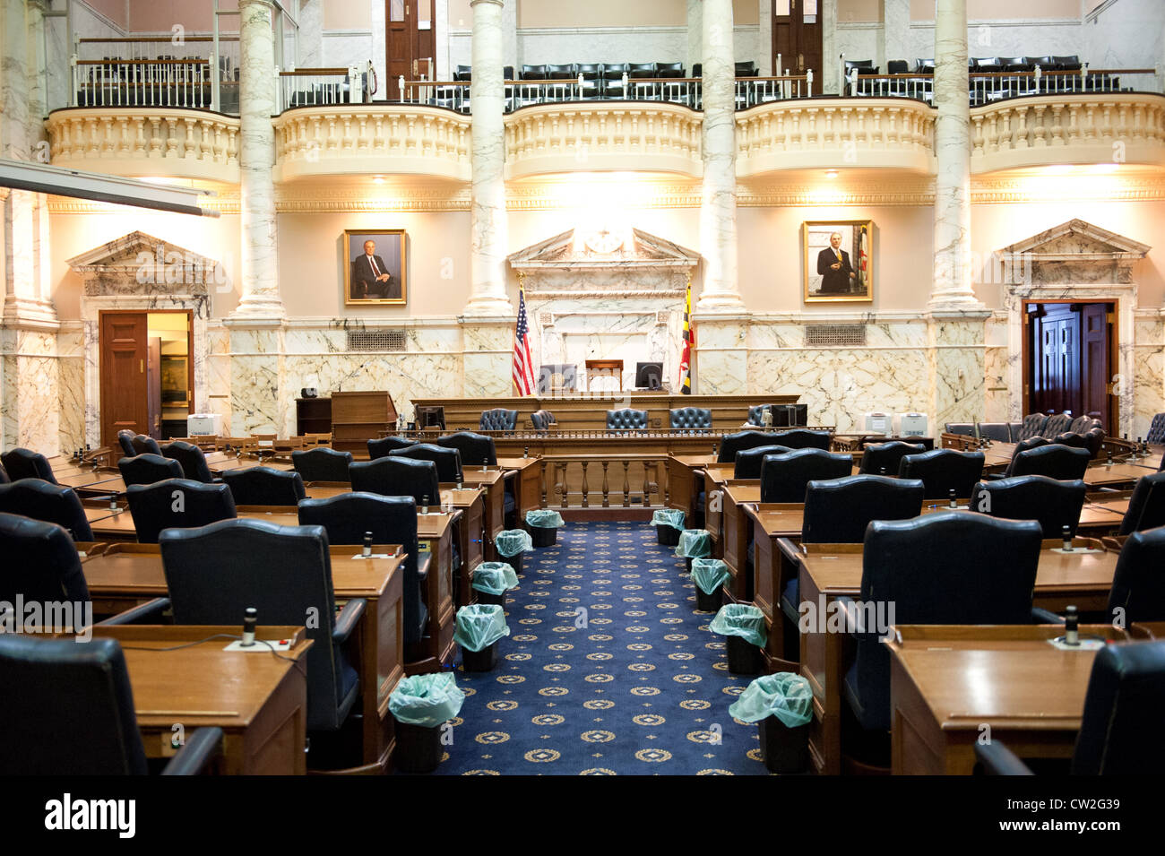 Maryland State House Stock Photo