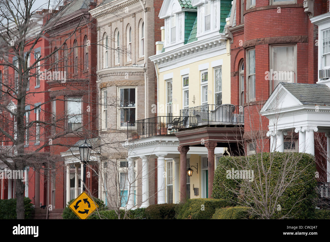 Monument Avenue in Richmond, VA Stock Photo Alamy