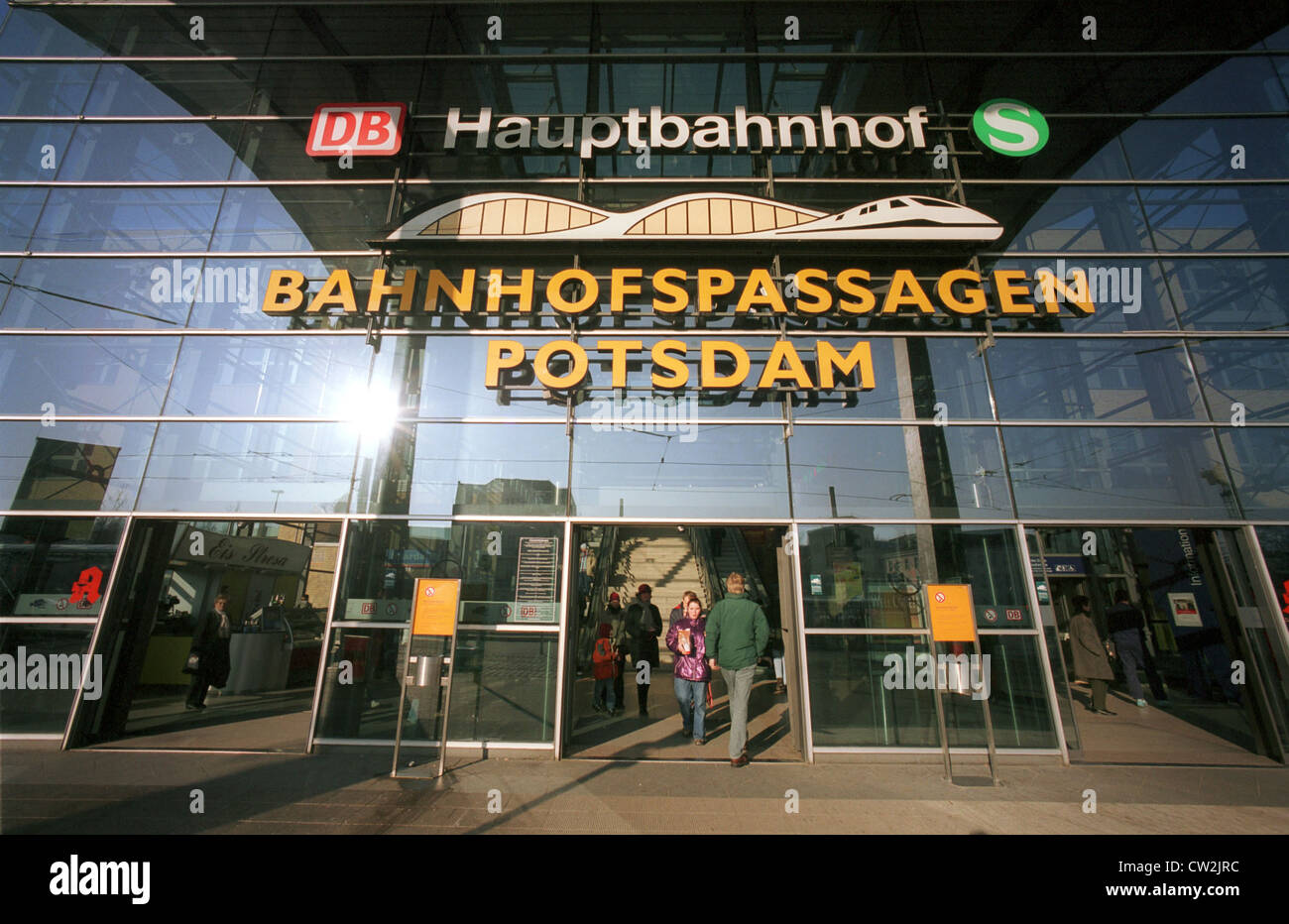 Potsdam Central Station Stock Photo Alamy