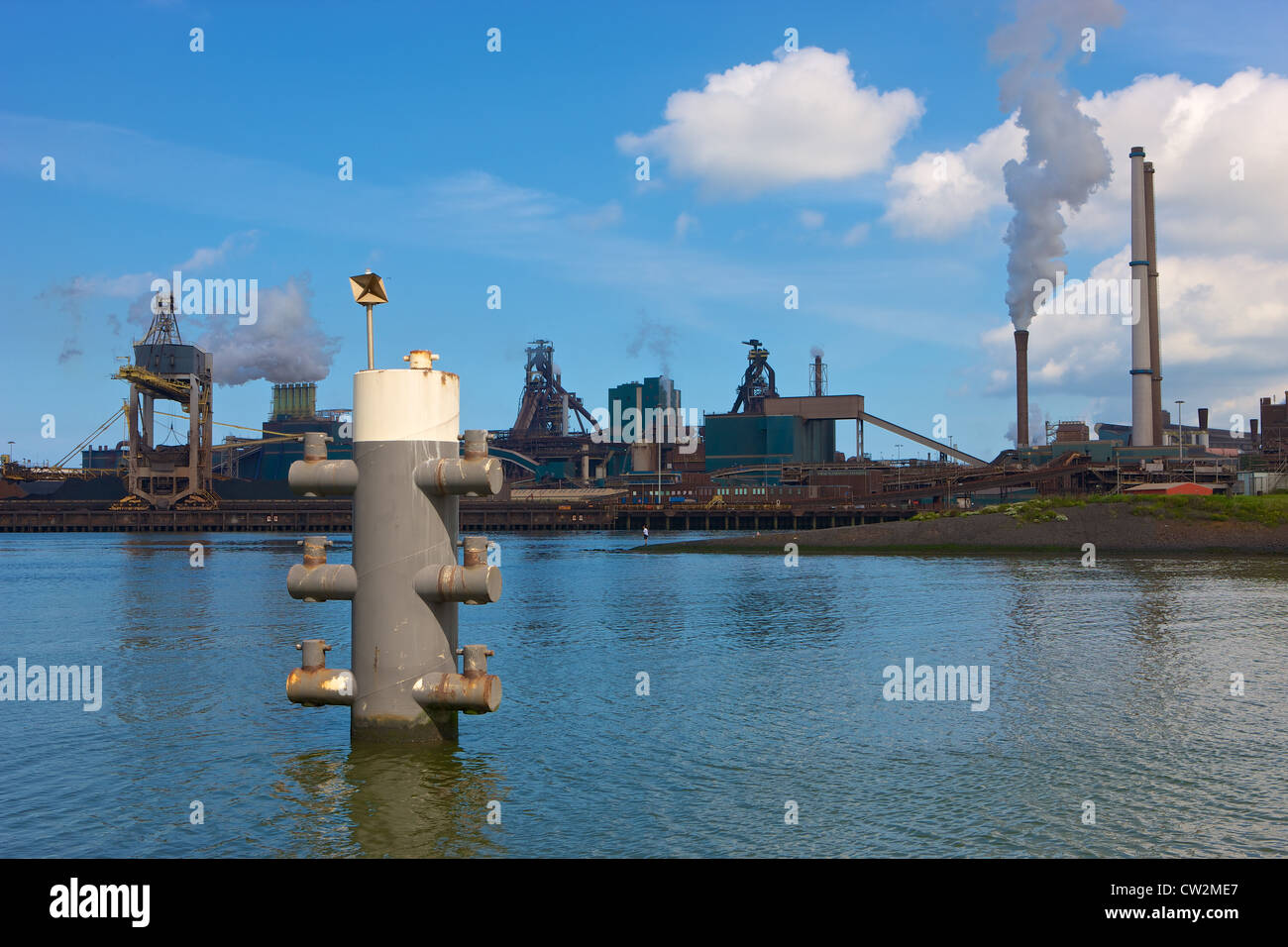 Hoogovens steel factory in IJmuidenVelsen, Netherlands Stock Photo Alamy