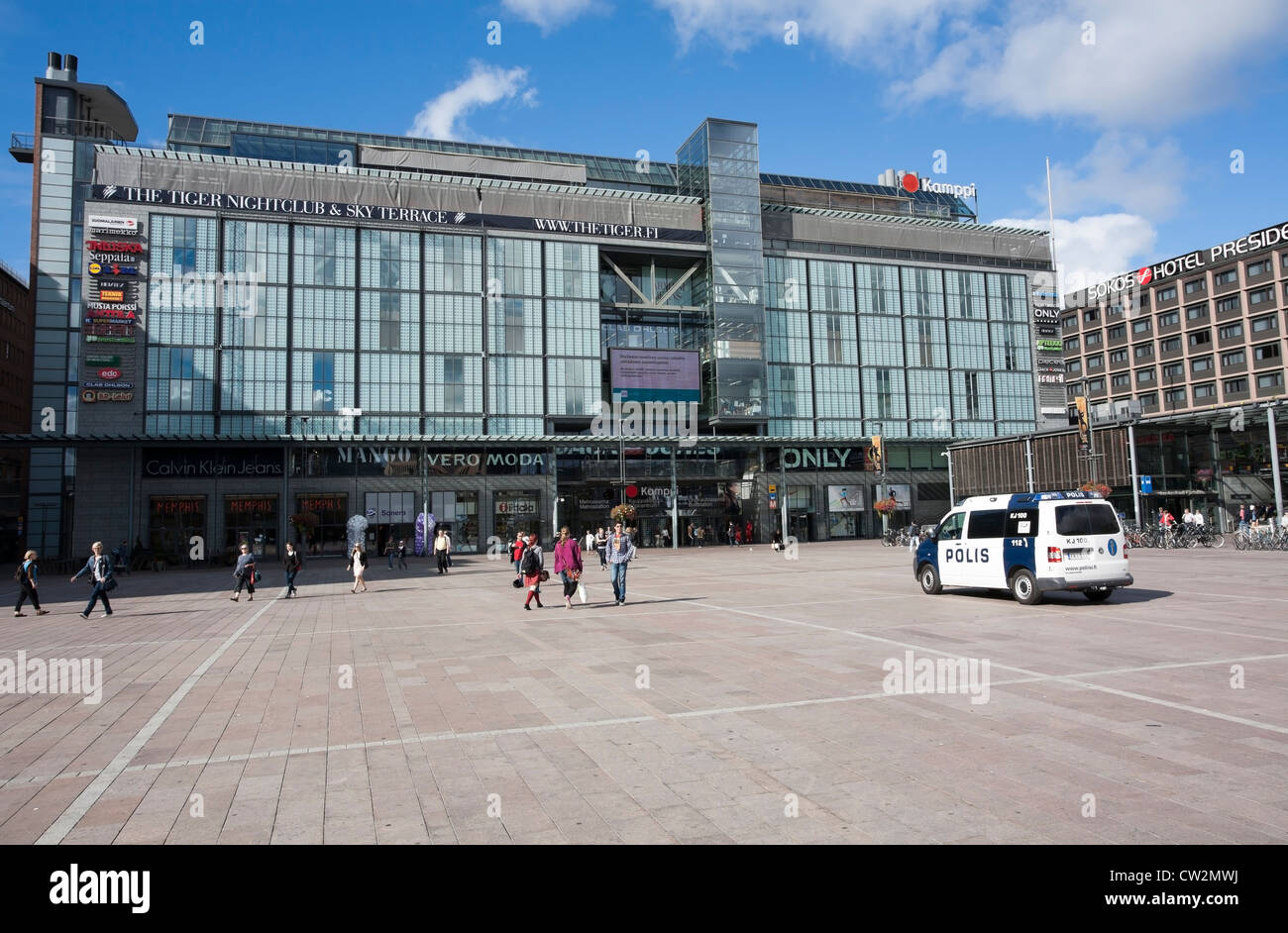 Kamppi bus terminal and shopping center exterior, Helsinki Finland Stock  Photo - Alamy