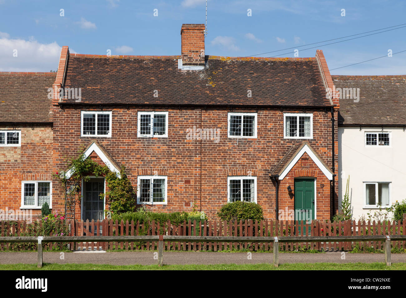 Almshouses, Cardington, Bedfordshire Stock Photo