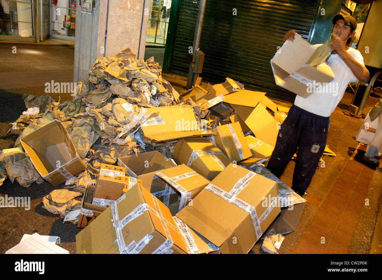 Recycle boxes hires stock photography and images Alamy
