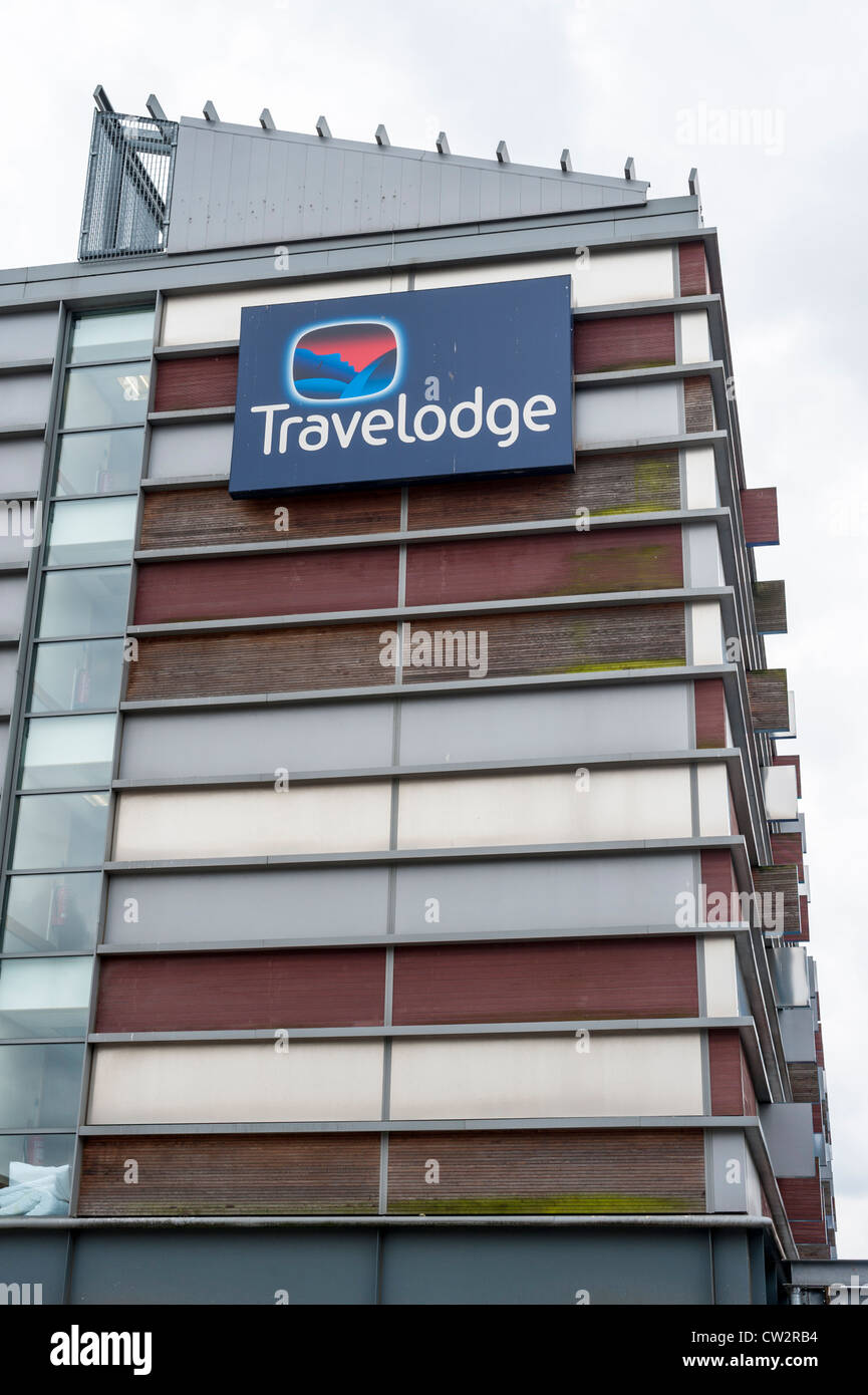 Travelodge hotel at Cambridge Leisure Park, Cherry Hinton Road Cambridge UK Stock Photo