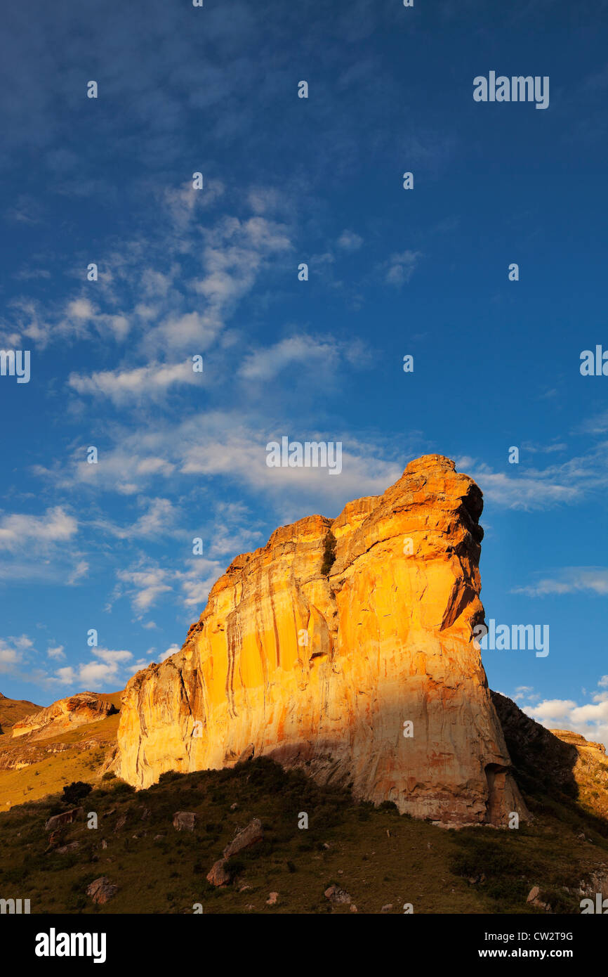 Brandwag Rock in the Golden Gate Highlands National Park.South Africa Stock Photo