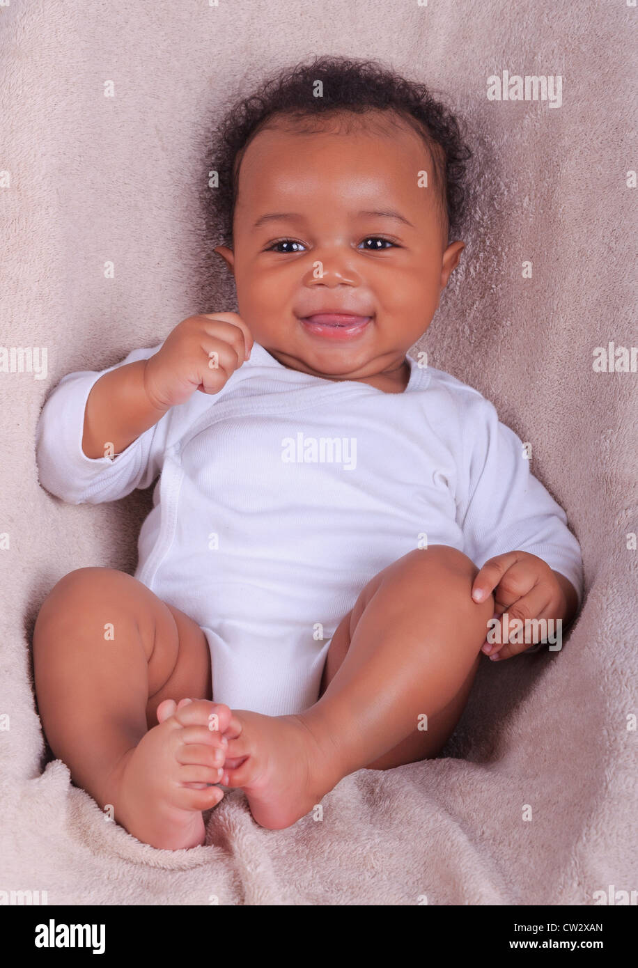 Happy Biracial Baby High Resolution Stock Photography And Images Alamy