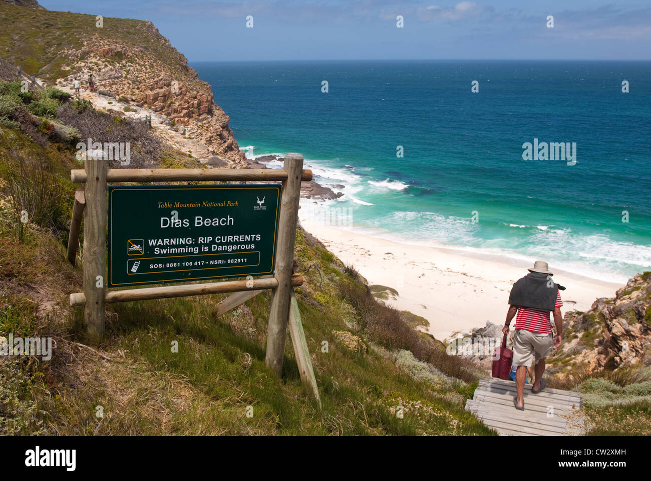 Dias Beach, Diaz Beach, situated in the Table Mountain National Park, Cape Town, South Africa