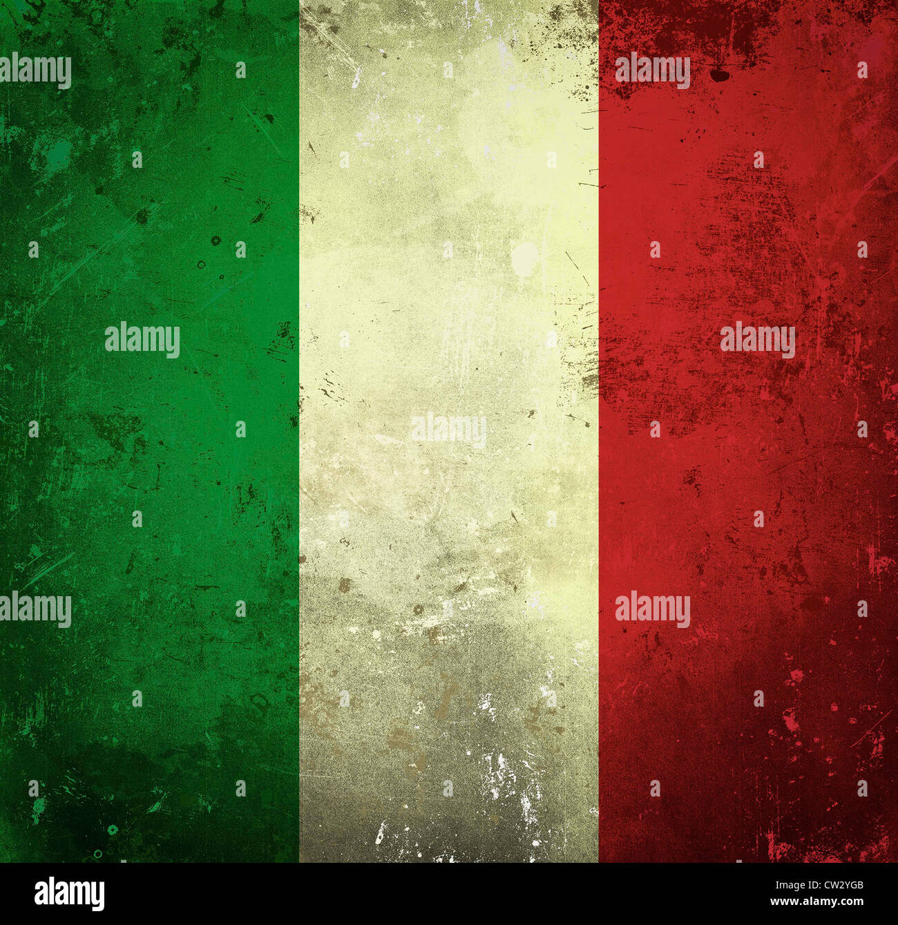 Grunge flag of Italy Stock Photo - Alamy