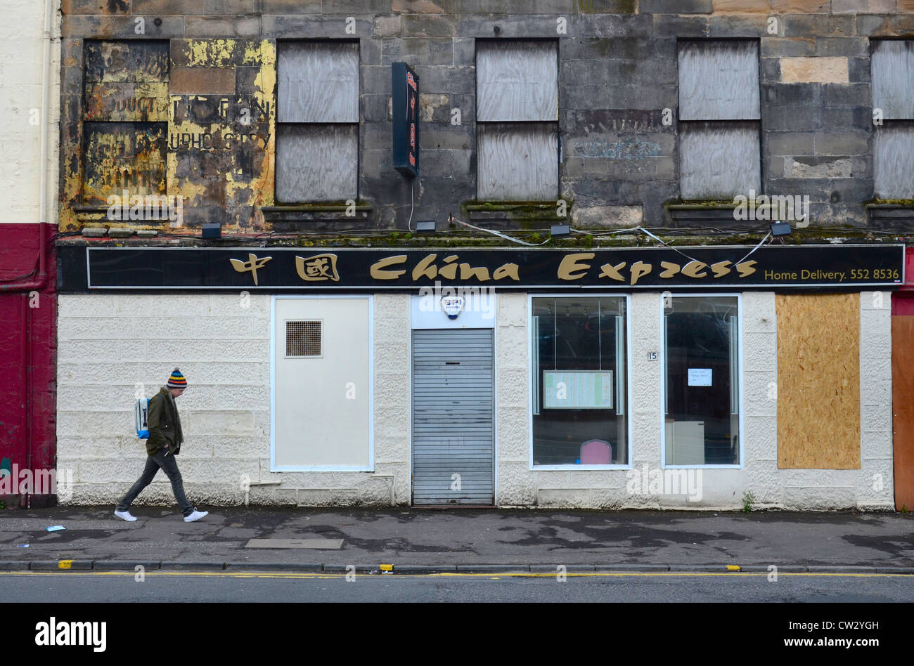 Rundown Glasgow High Resolution Stock Photography and Images Alamy