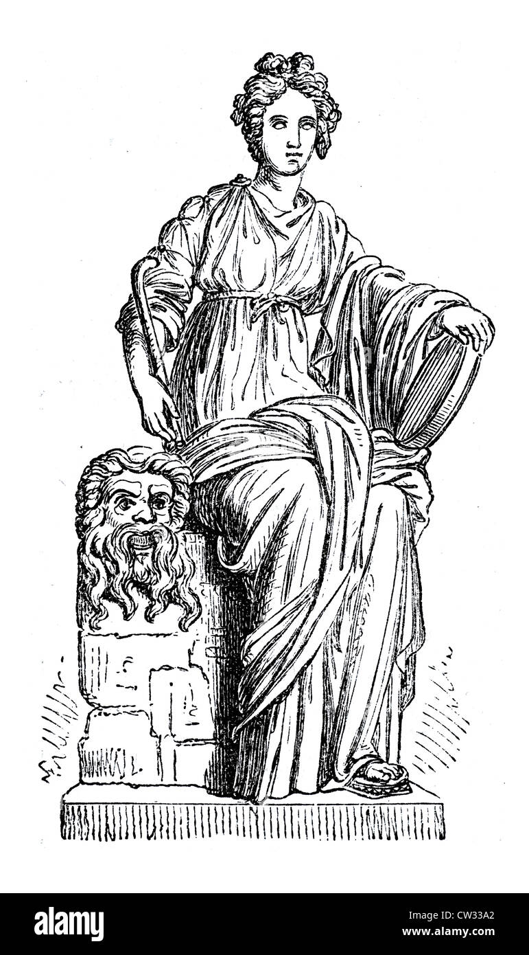 Thalia muse Stock Photo Alamy