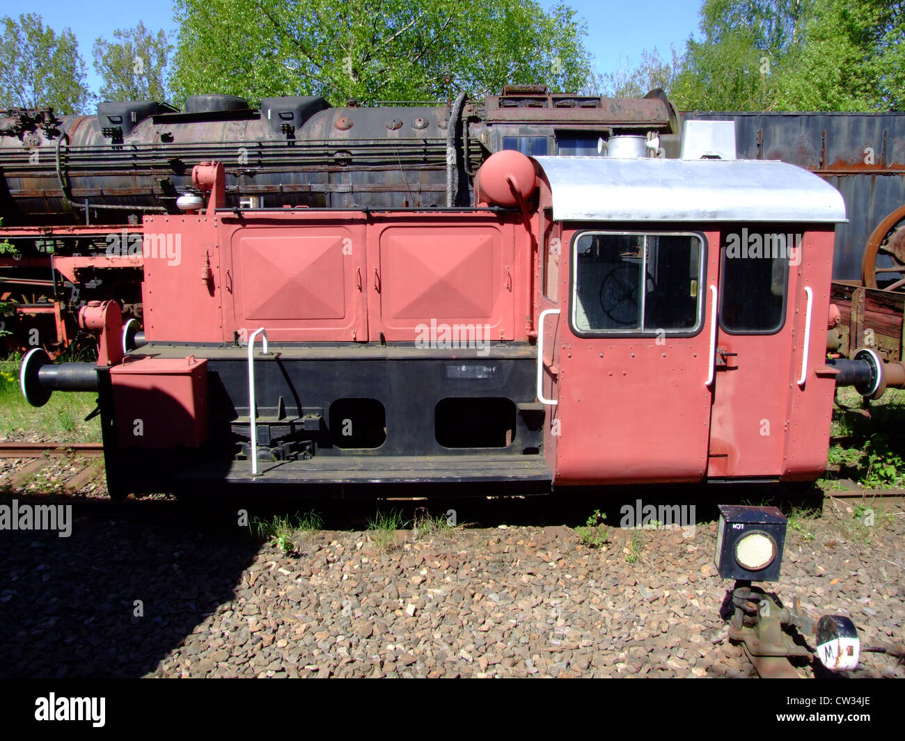 Dampflok-Museum Hermeskeil Orenstein & Koppel locomotives Stock Photo