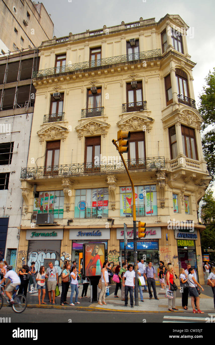 Argentina Buenos Aires Avenida Lima street scene condominium