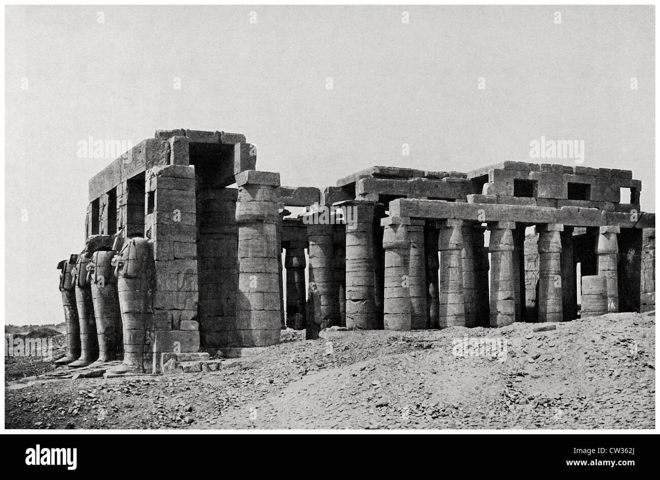 Ramsesseum Stock Photo