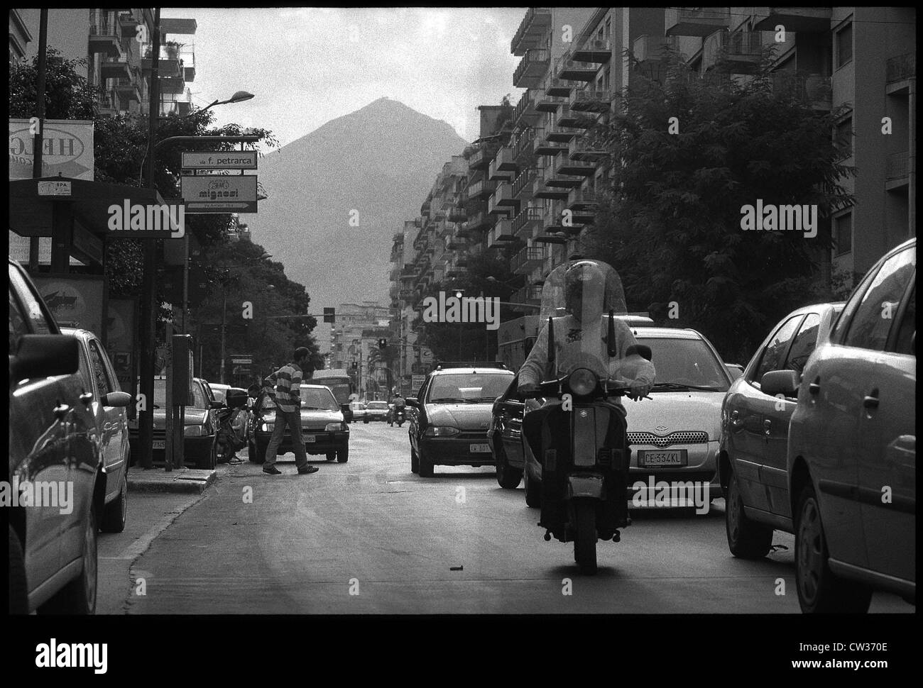 Palermo black and white hires stock photography and images Alamy