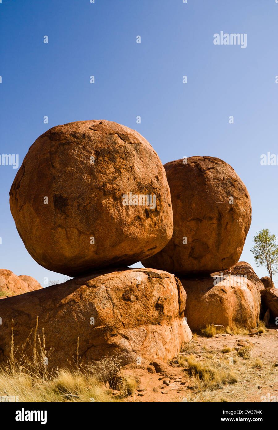 Devil's Marbles a rock formation in Outback Australia Stock Photo Alamy