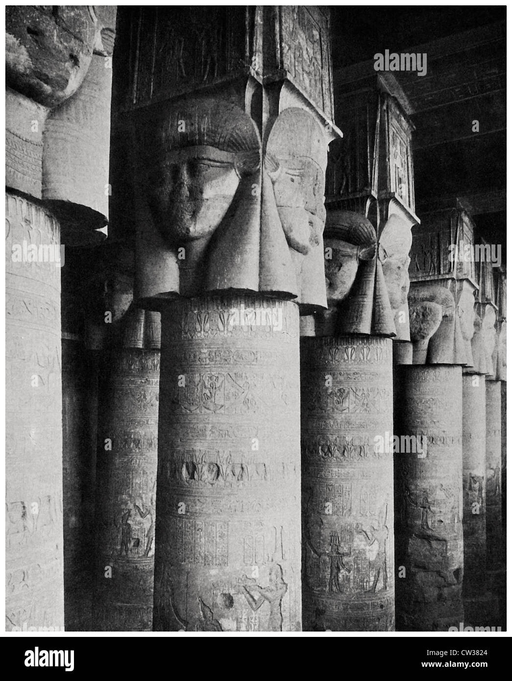 Vestibule of Hathor Stock Photo